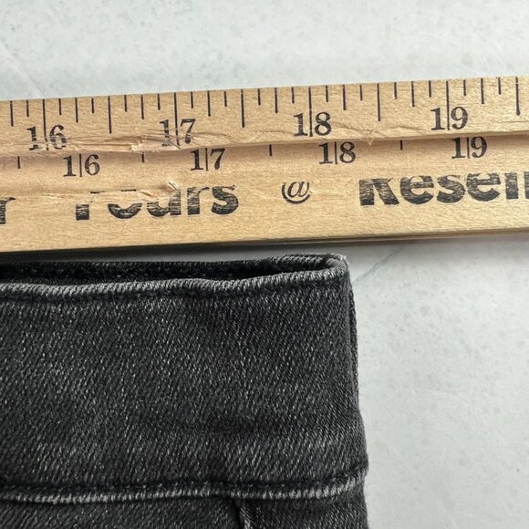 Veronica Beard Jeans Women's 36x27* Benzi Mid Rise Girlfriend Black Denim Tag 32 - Picture 16 of 16